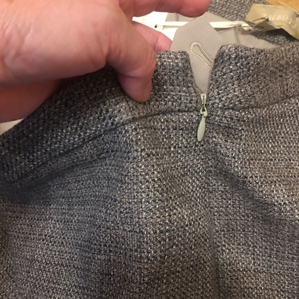Talbots Tweed Pants 50% wool - Picture 5 of 8